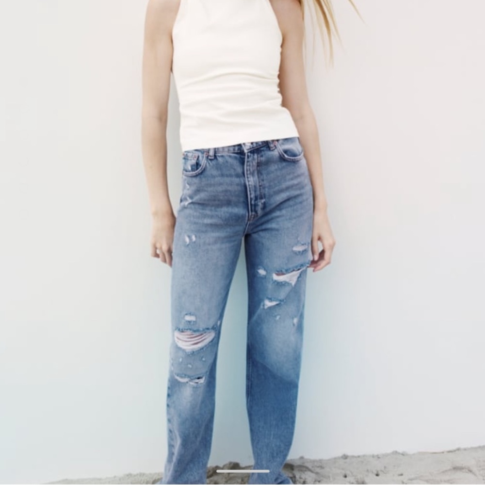 Zara ZW the 90s Full Length Jeans